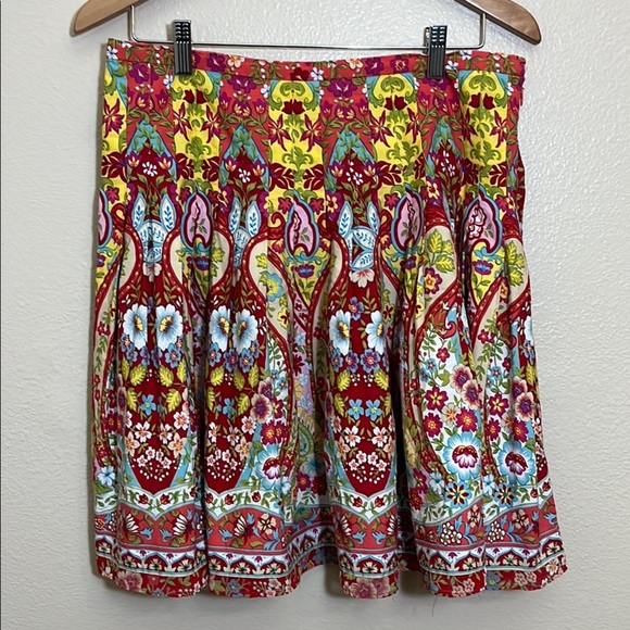 Jones Wear Dresses & Skirts - Jones Wear Jeans Floral Colorful Spring Cotton Skirt